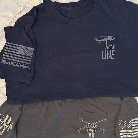Lot of 3 shirts xl - nine line Vikings America nine line shirts nice size xl - Picture 3 of 5